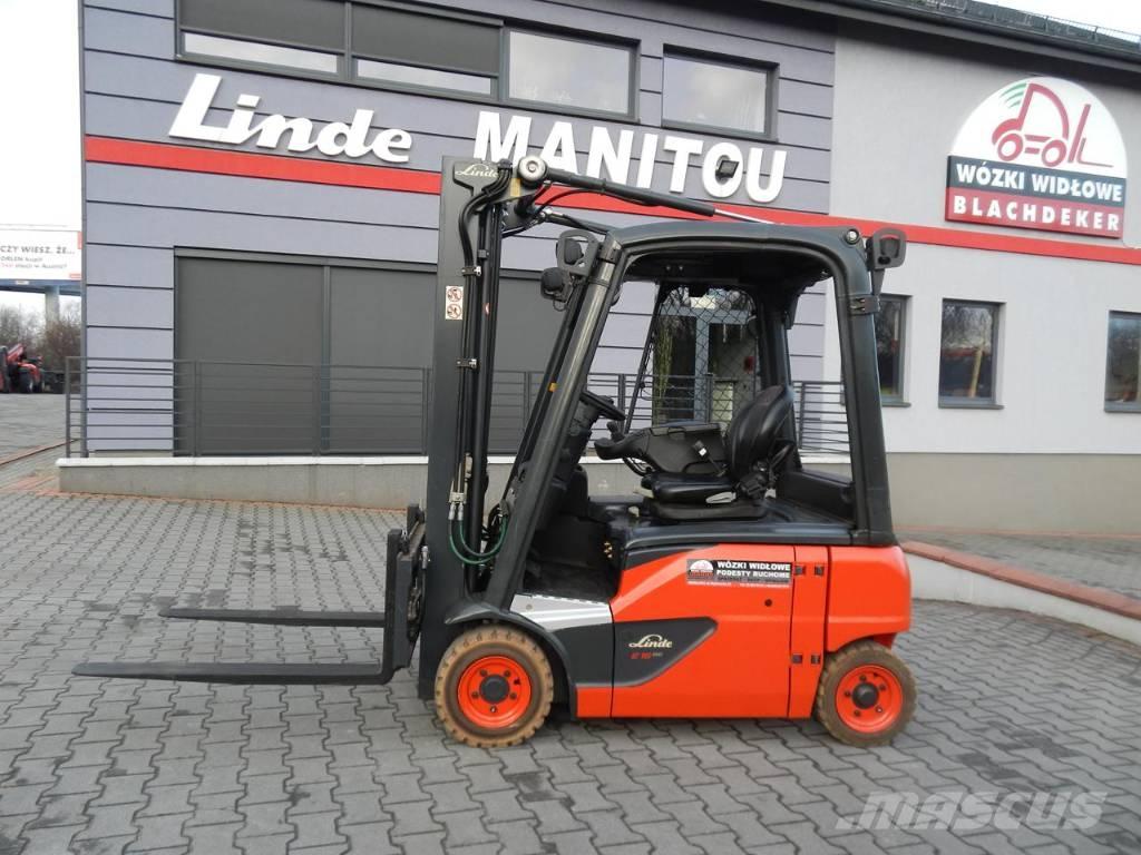 Linde E16P-02 Elektrostapler