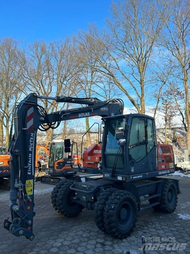 Atlas 140W-BLUE Mobilbagger