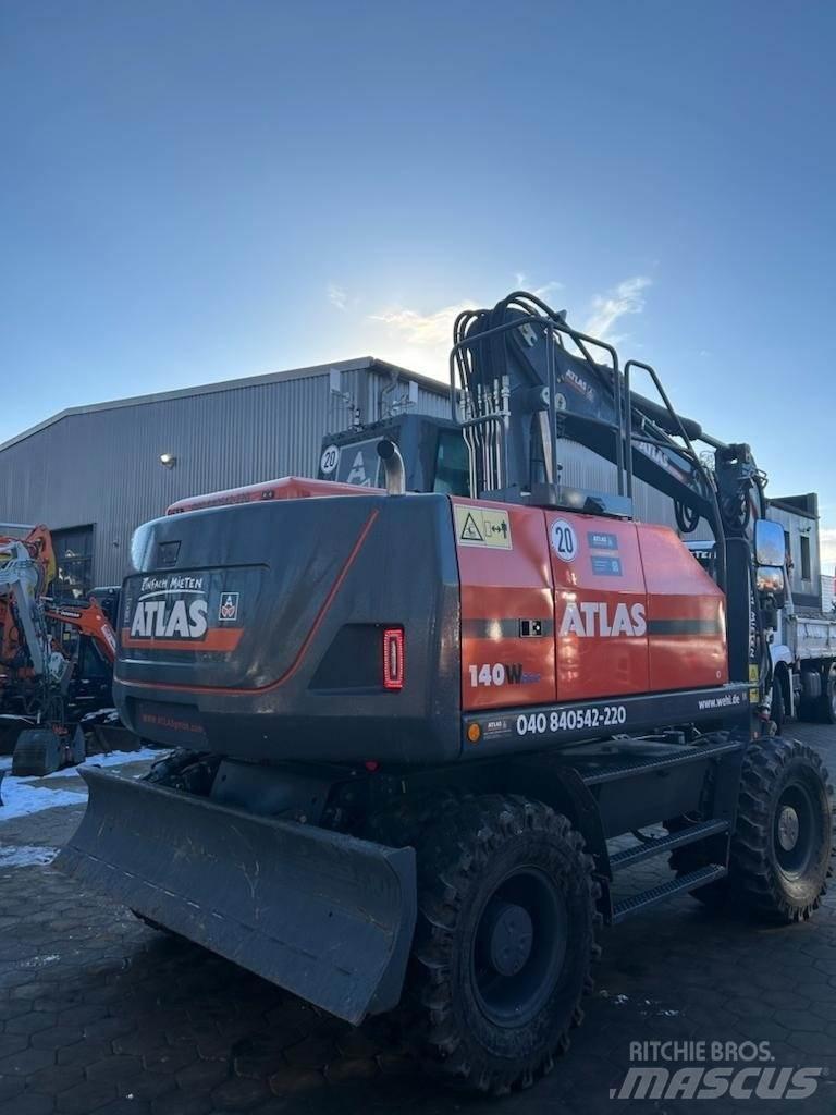 Atlas 140W-BLUE Mobilbagger