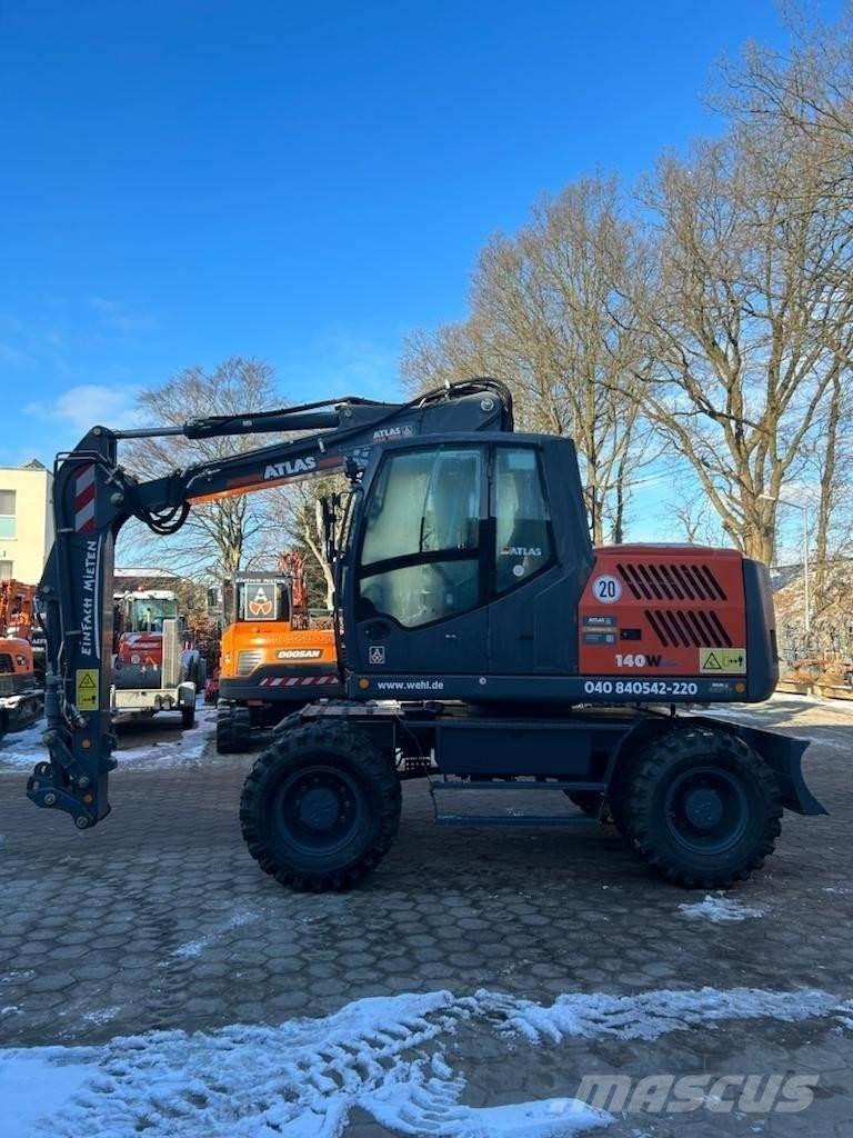 Atlas 140W-BLUE Mobilbagger