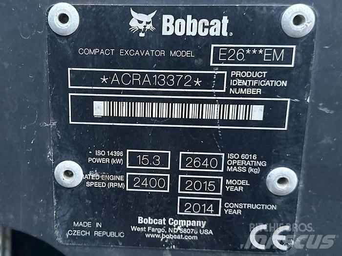 Bobcat E26 Minibagger < 7t