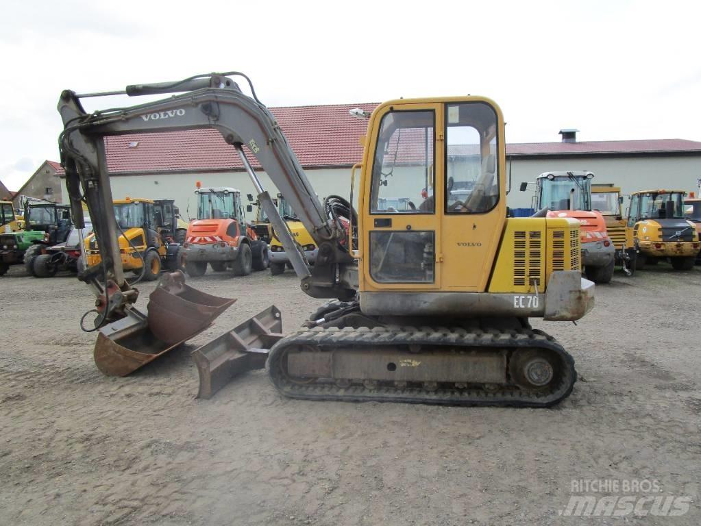 Volvo EC 70  ECR 88 Midibagger  7t - 12t