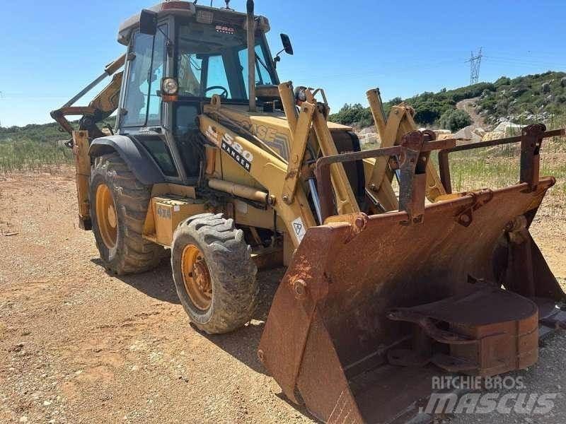 CASE 580 SLE Baggerlader
