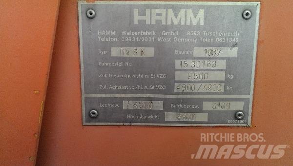 Hamm DV8K Tandemwalzen