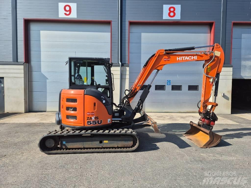 Hitachi ZX55U-5 Minibagger < 7t