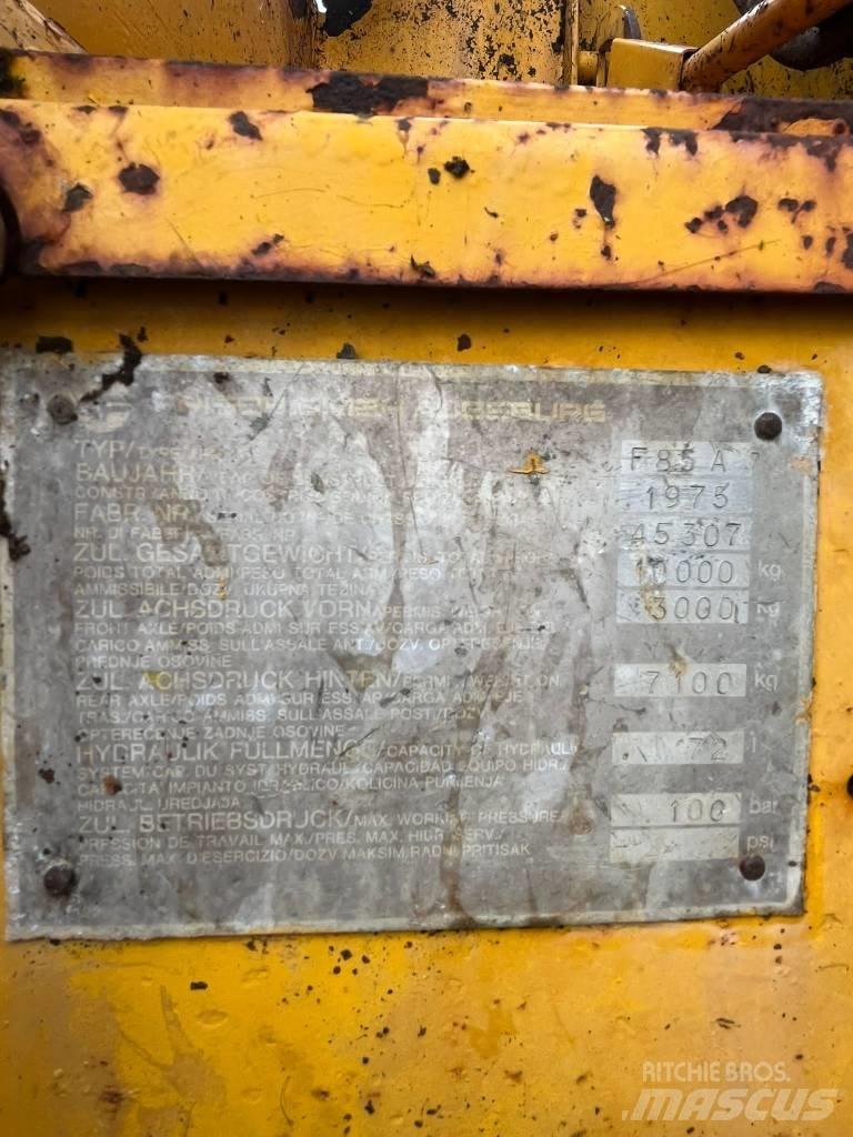 Faun-Frisch F85A Grader