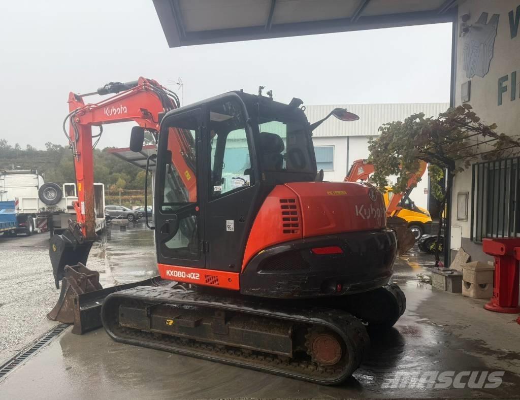 Kubota KX 080 Midibagger  7t - 12t