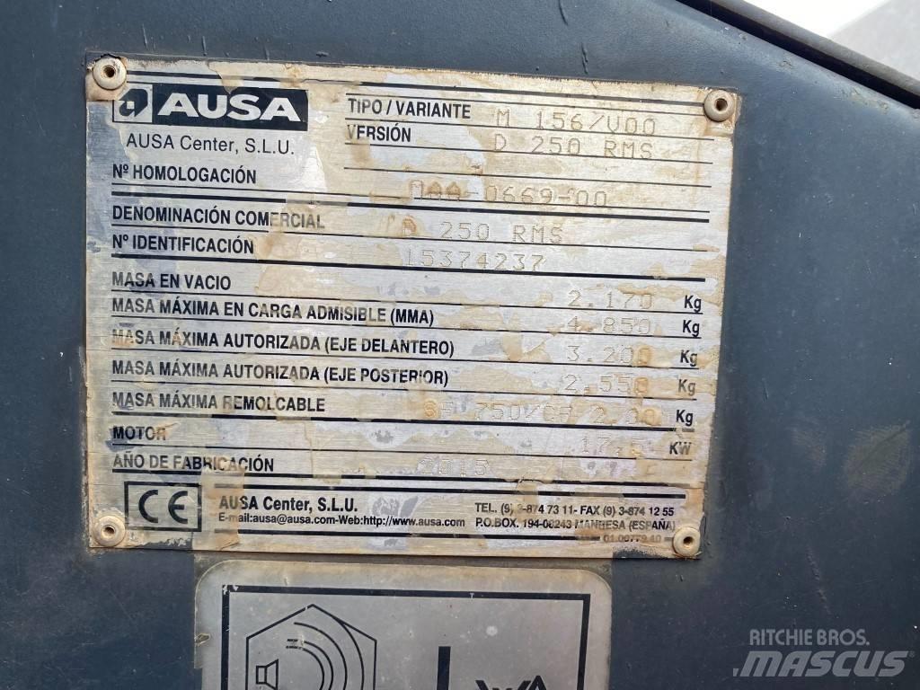 Ausa D 250 RM S Minidumper