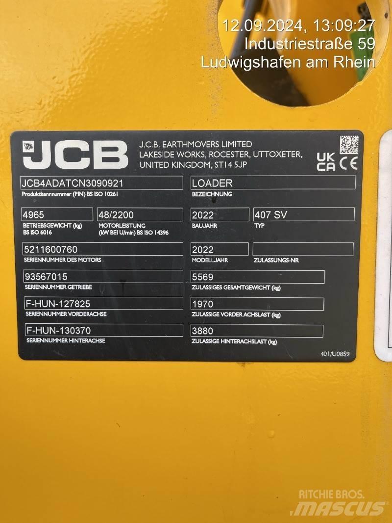 JCB 407 Radlader