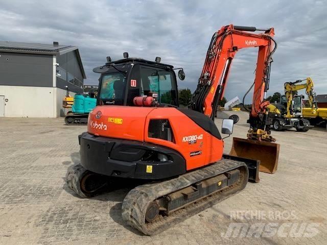 Kubota KX 080-4 Midibagger  7t - 12t