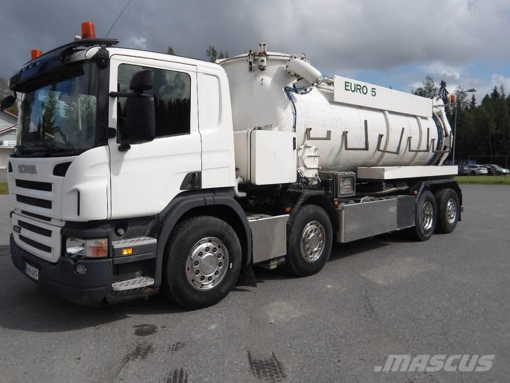 Scania P 400 LB Saug- und Druckwagen