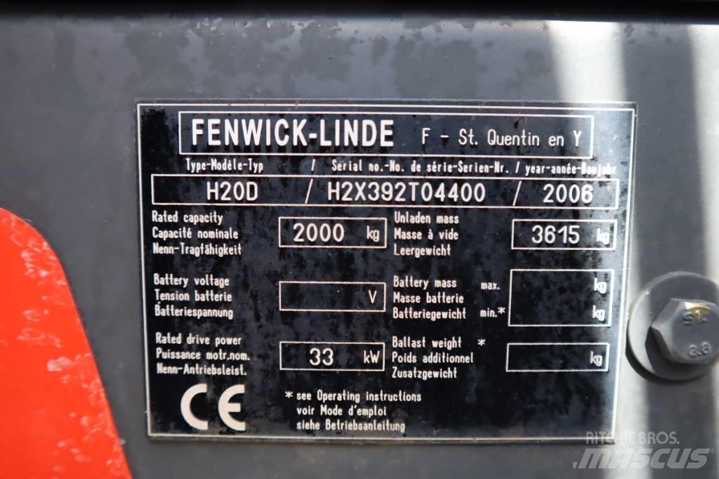 Linde H 20 D Dieselstapler