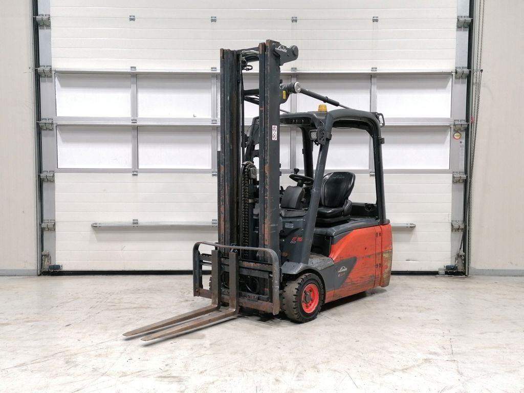 Linde E16L-02 Elektrostapler