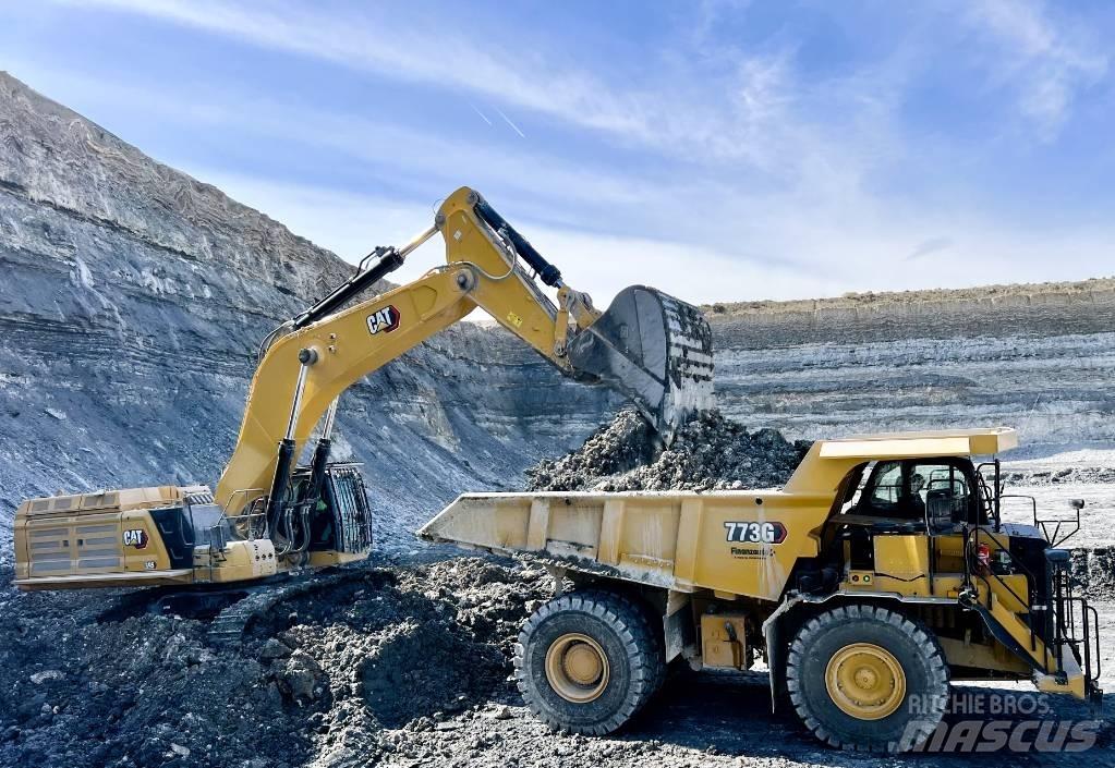 CAT 773G Dumper - Knickgelenk