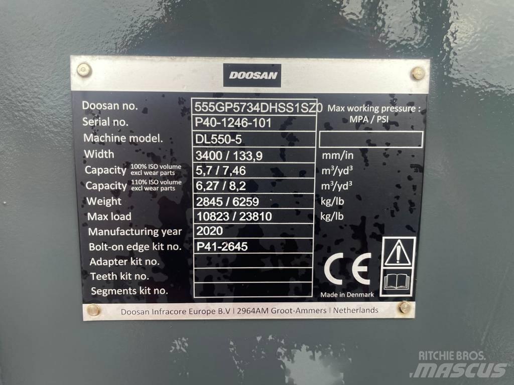 Doosan DL550 bucket Schaufeln