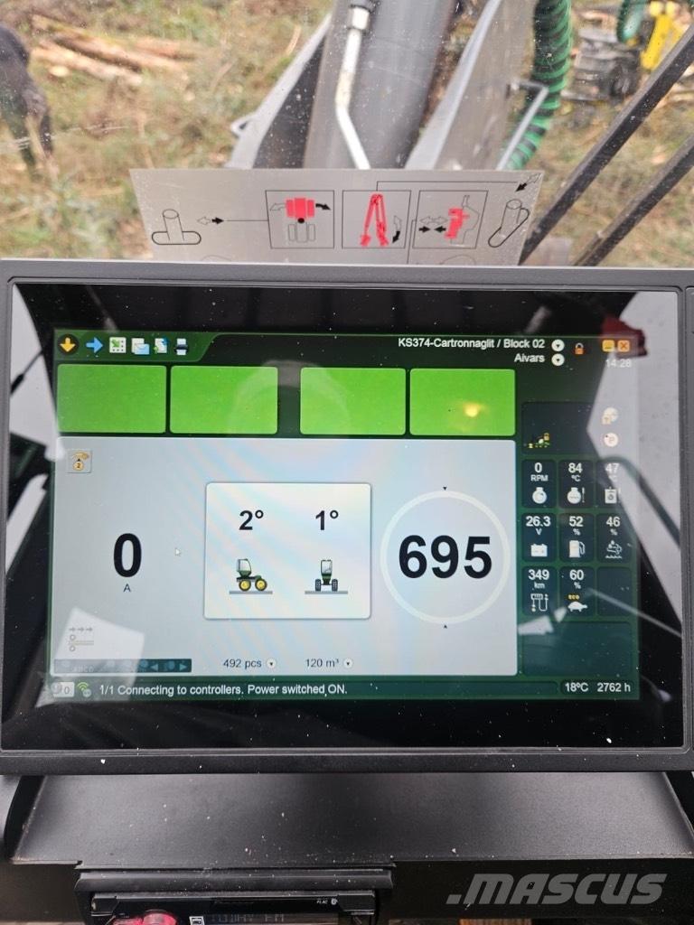 John Deere 1270G 8WD Harvester