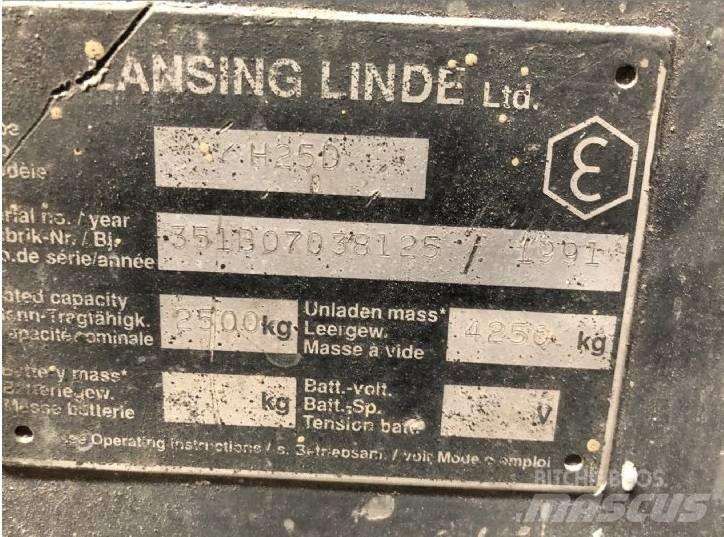 Linde H25D Dieselstapler