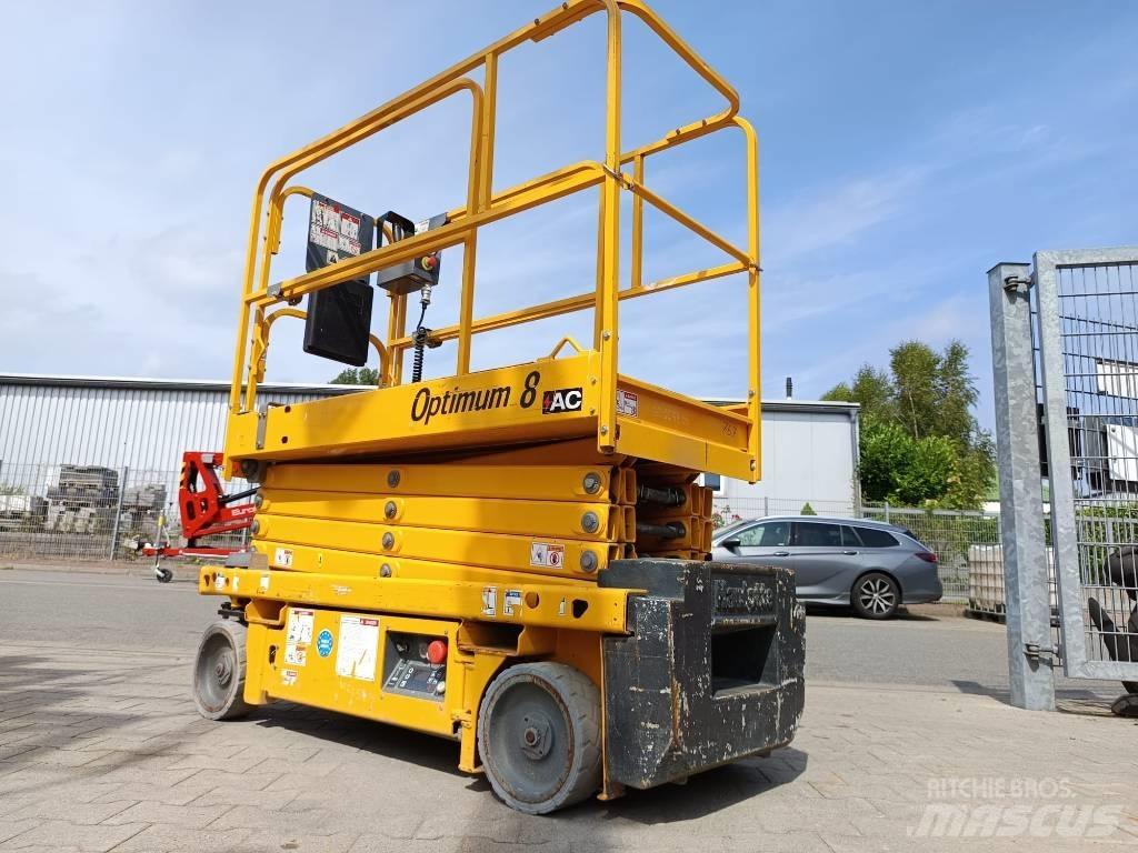Haulotte Optimum  8 Scheren-Arbeitsbühnen