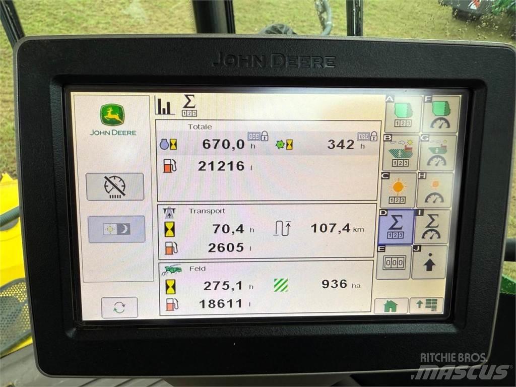 John Deere 9600i Selbstfahrende Häcksler
