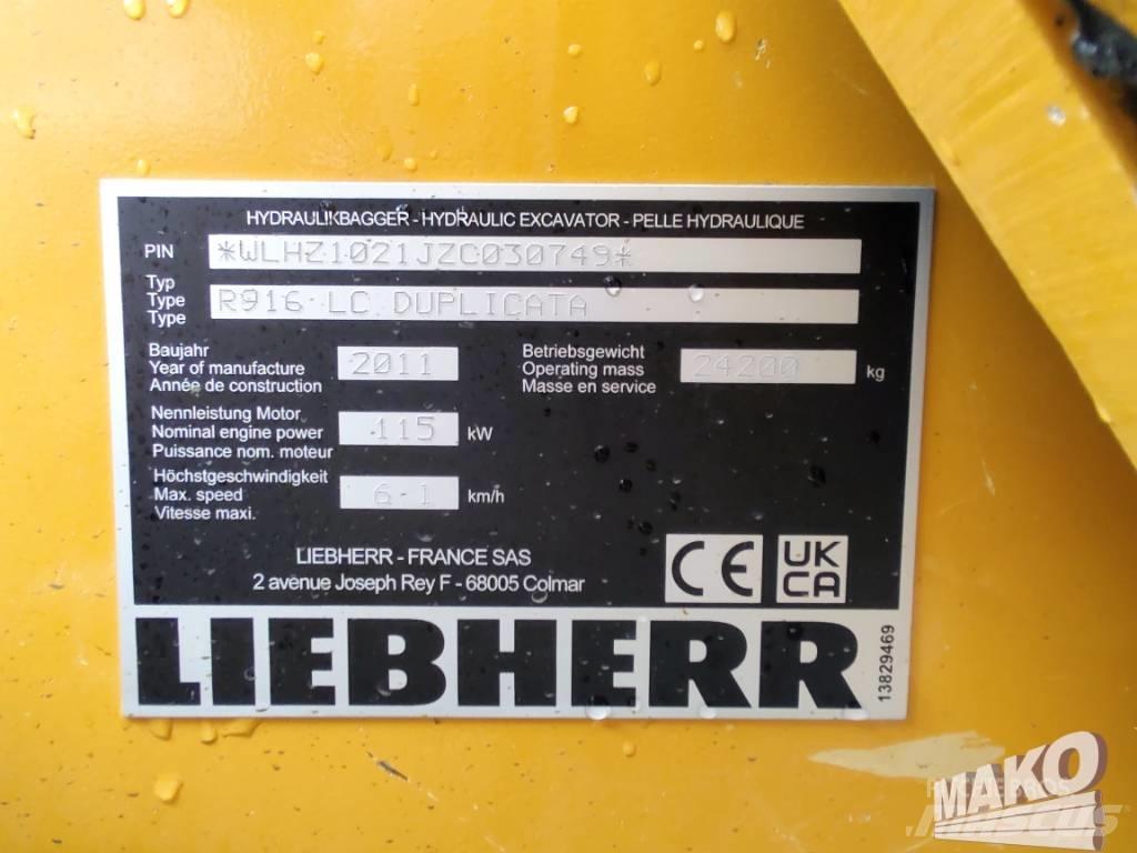 Liebherr R 916 Raupenbagger