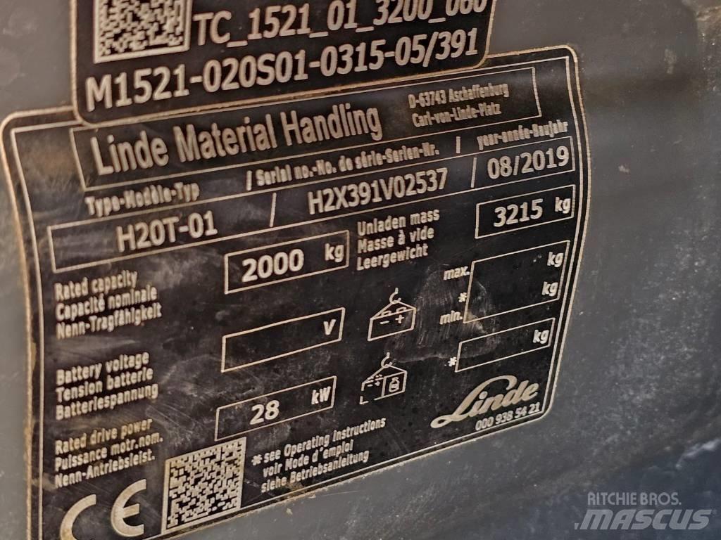 Linde H20T-01 Gasstapler