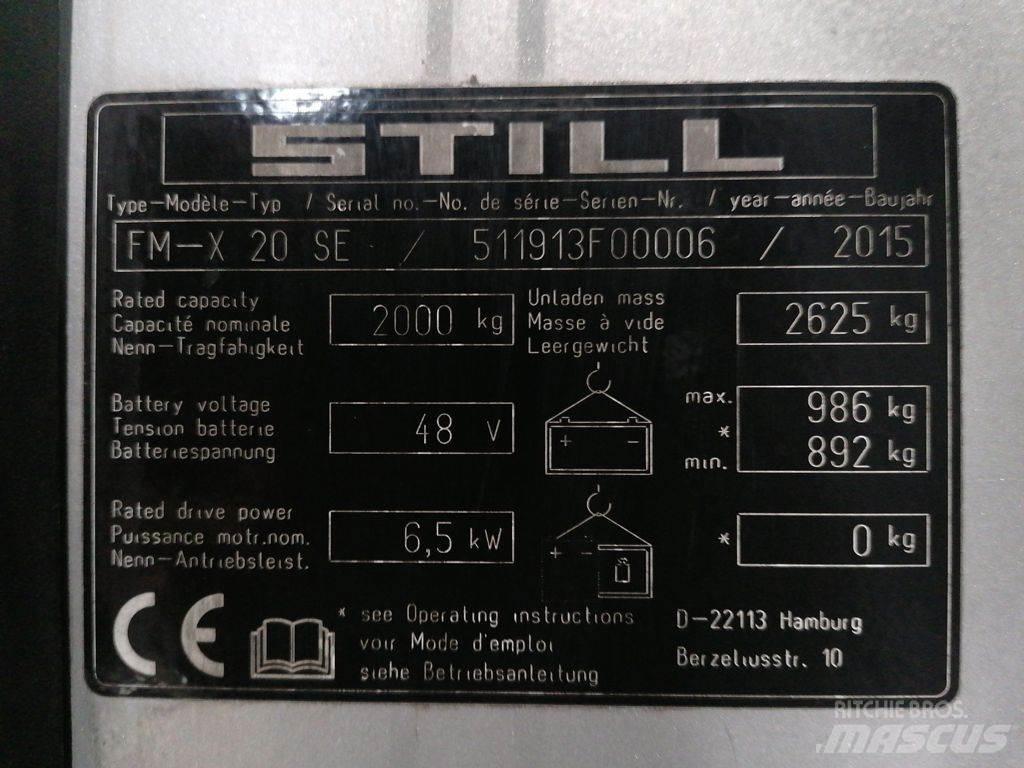 Still FM-X 20 SE Schubmaststapler