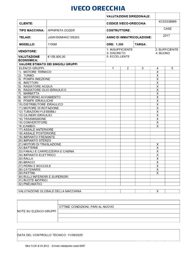 CASE 1150 M Bulldozer