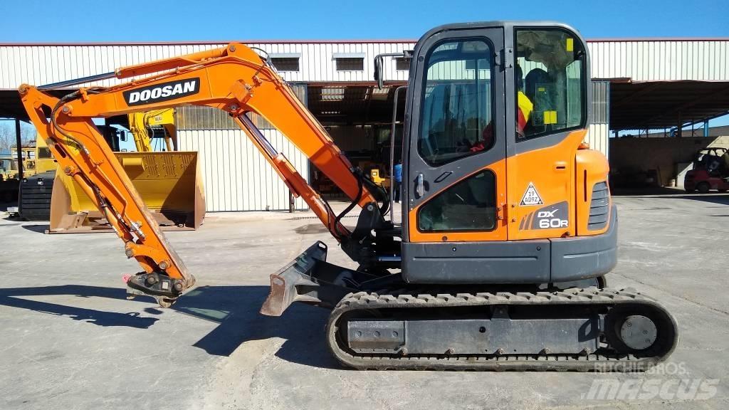 Doosan DX 60 R Minibagger < 7t