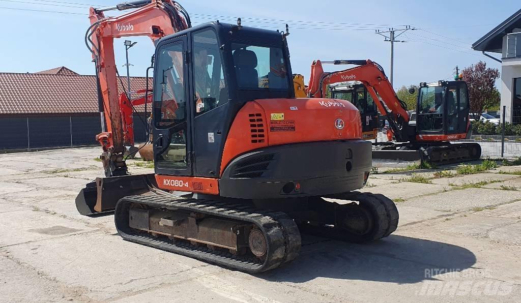Kubota KX 080-4 Midibagger  7t - 12t