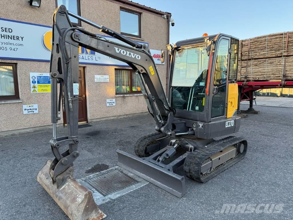 Volvo EC 27 D Minibagger < 7t