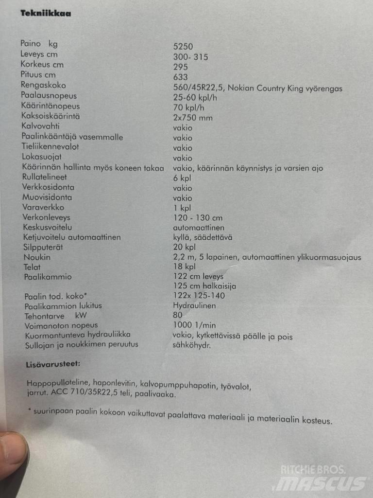 Agronic ACC Pulse M Rundballenpressen