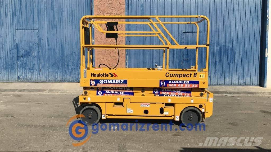 Haulotte Compact 8 Scheren-Arbeitsbühnen