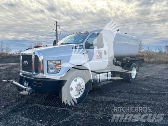 F & R F750 Holztransportauflieger