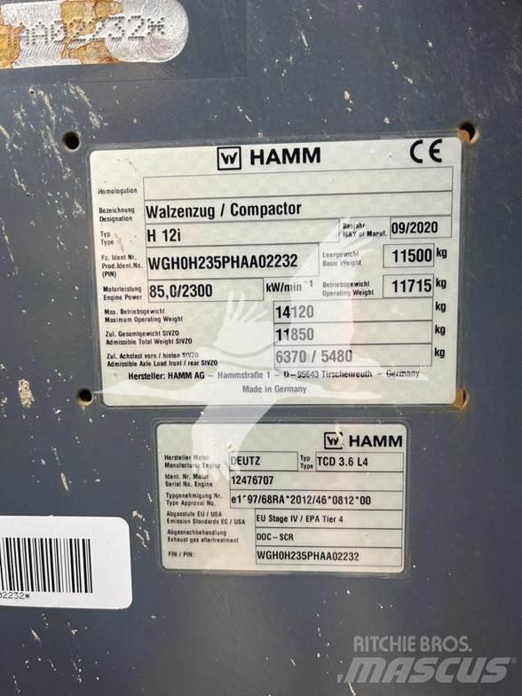 Hamm H12i Walzenzüge