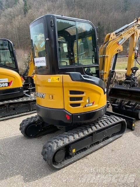 Sany SY26U Minibagger < 7t