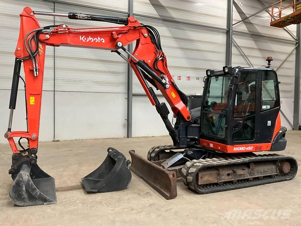 Kubota KX 080-4 A 2 Midibagger  7t - 12t