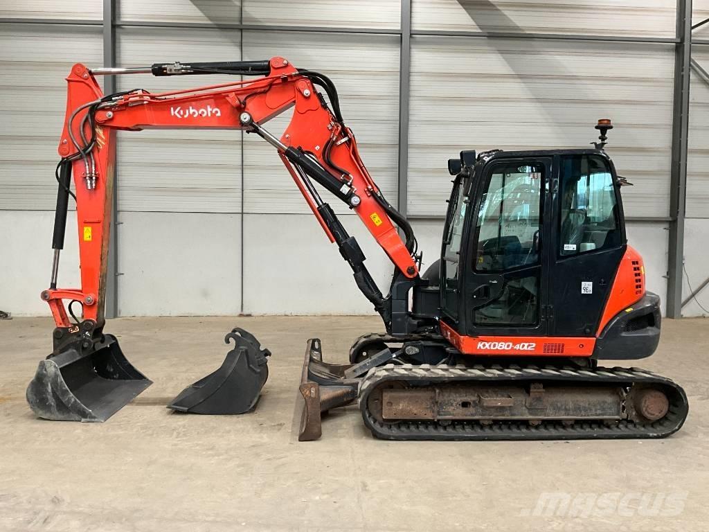 Kubota KX 080-4 A 2 Midibagger  7t - 12t