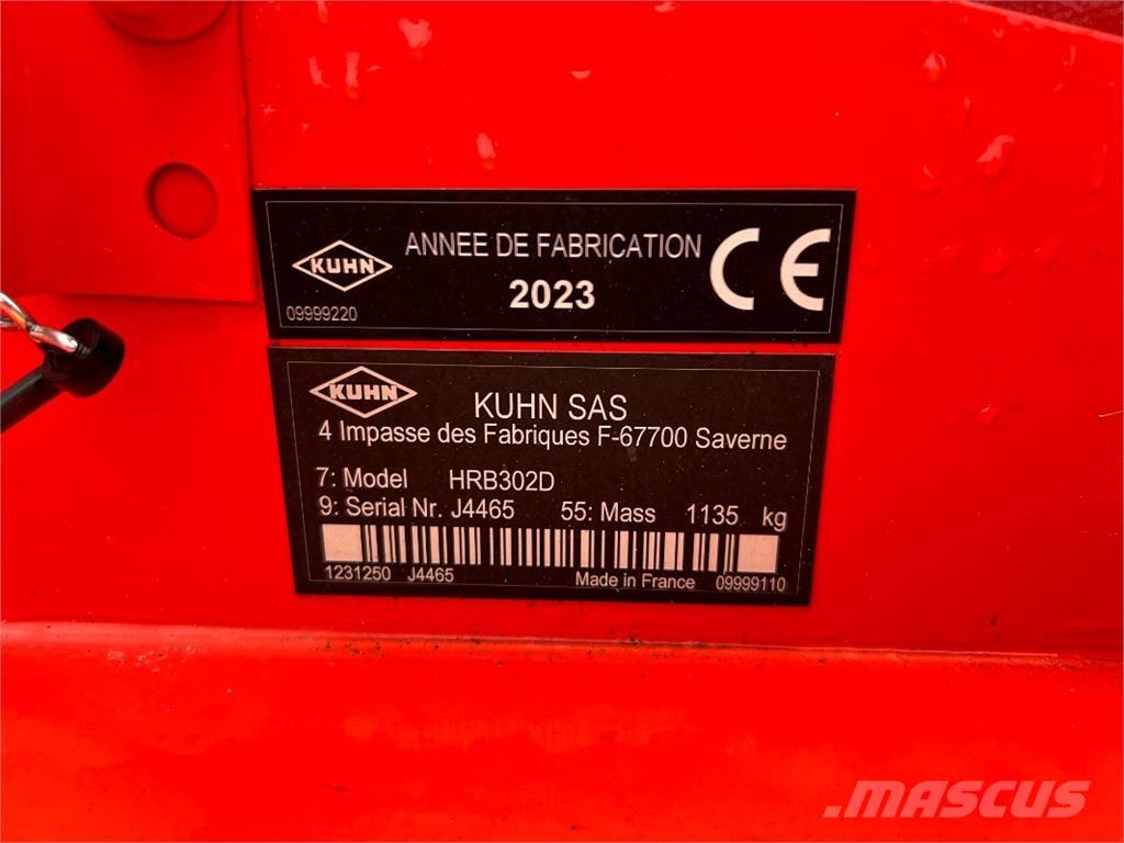 Kuhn HRB 302 D Motoreggen / Rototiller