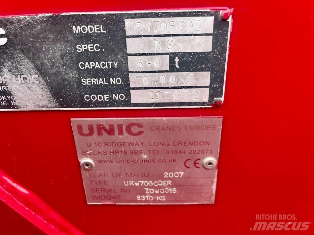 Unic URW 706 Minikrane