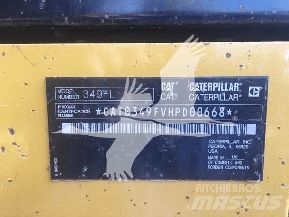 CAT 349FL Raupenbagger