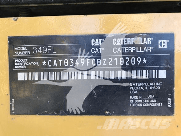 CAT 349FL Raupenbagger