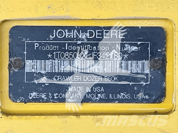 John Deere 850K Bulldozer