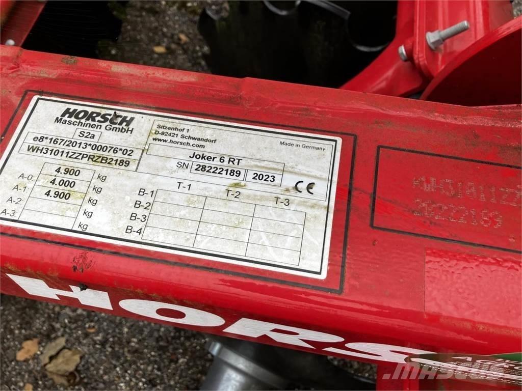 Horsch Joker 6 RT Scheibeneggen
