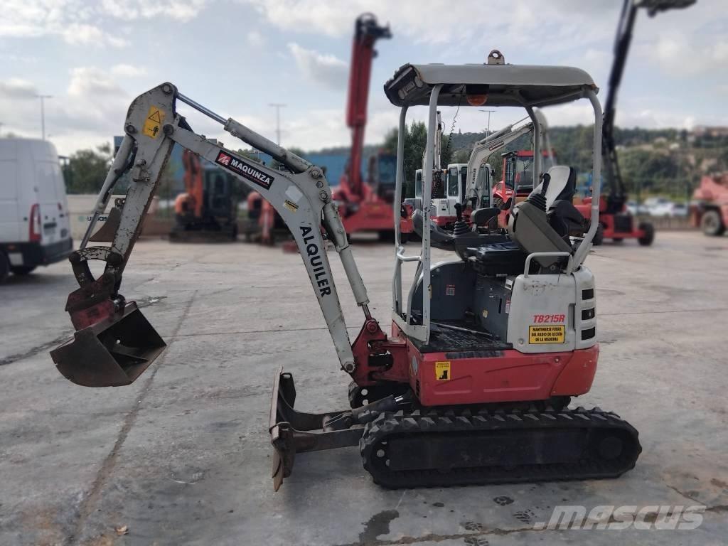 Takeuchi TB 215 R Minibagger < 7t
