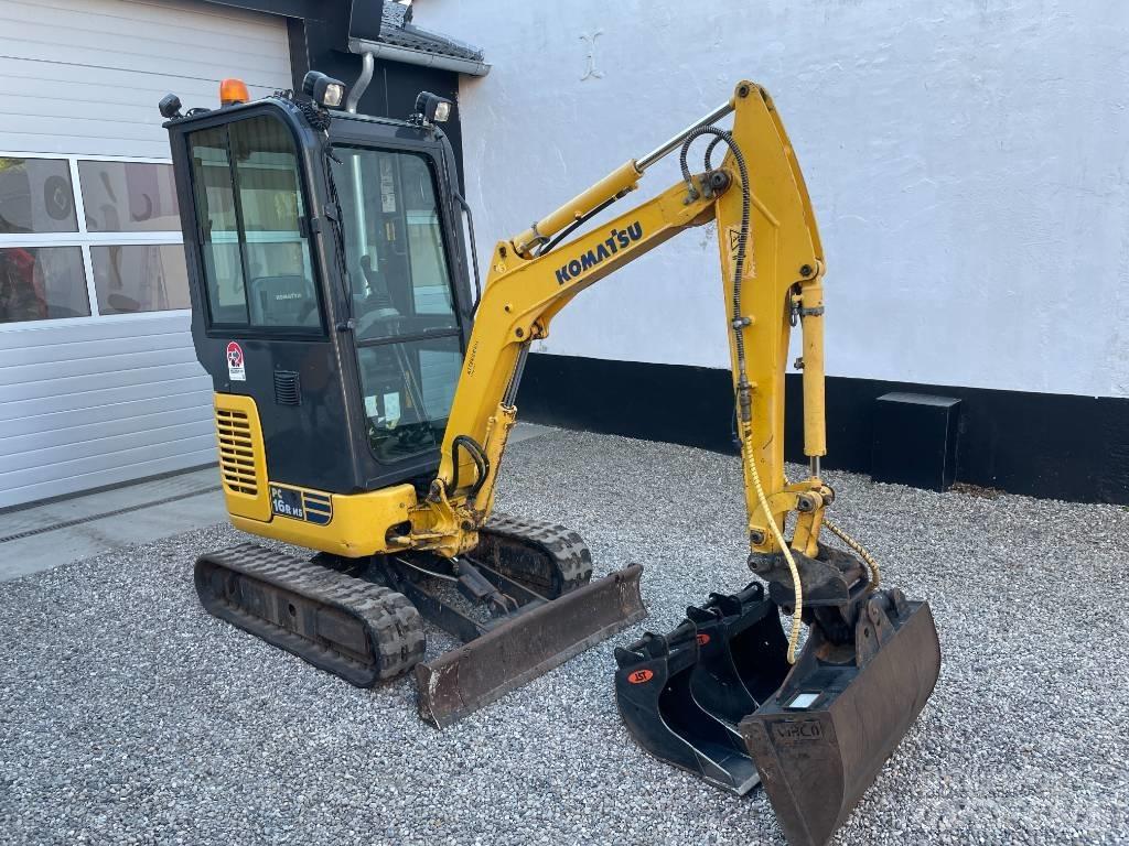 Komatsu PC 16 R-3HS Minibagger < 7t