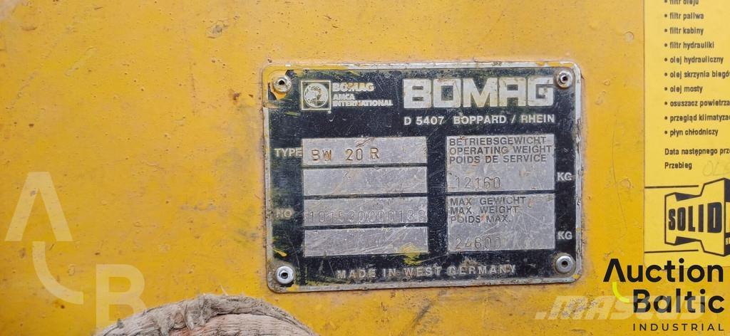 Bomag BW 20 R Gummiradwalzen