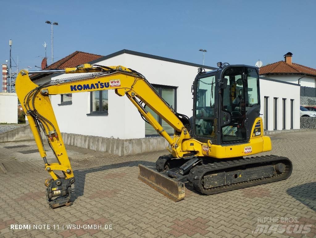 Komatsu PC58 MR-5 Minibagger < 7t