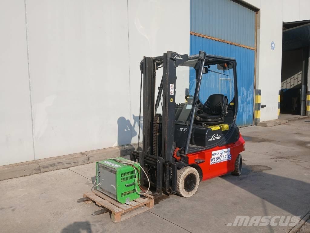 Linde E16P-02 Elektrostapler