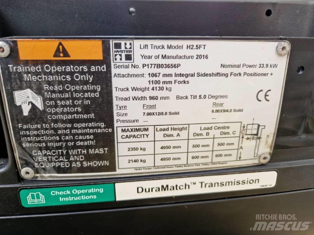 Hyster H2,5FT Dieselstapler