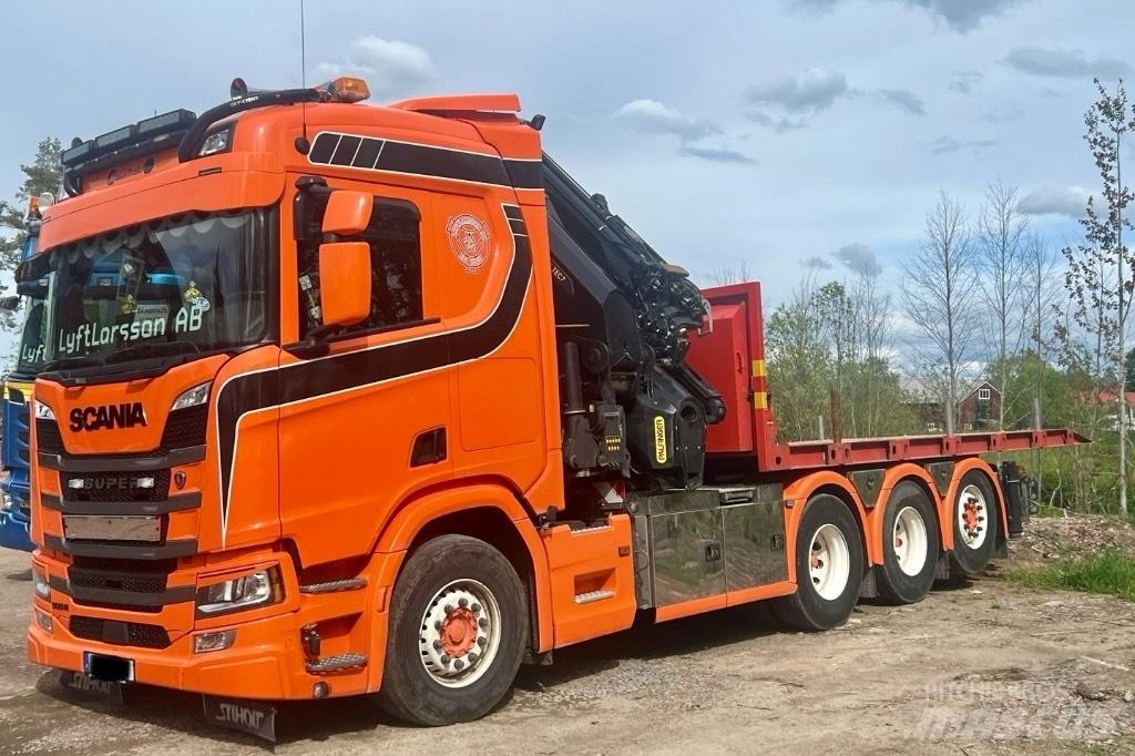 Scania R 500 Kranwagen